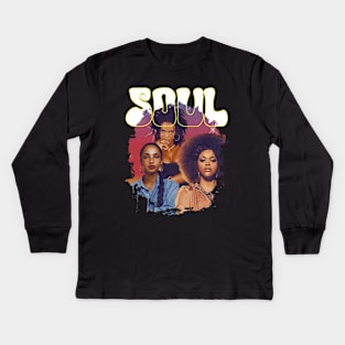 Queen. Of Soul Kids Long Sleeve T-Shirt